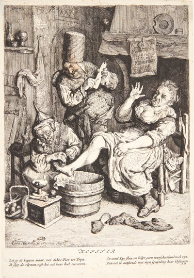  door Cornelis Dusart