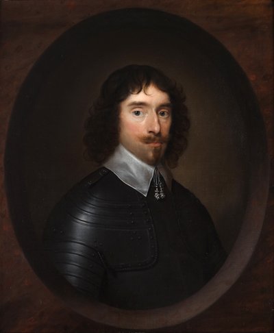 Portret van Lord Waterpark door Cornelis Janssens van Ceulen