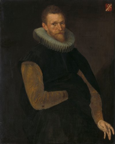 Jacob Cornelisz Banjaert, genaamd van Neck (1564-1638), admiraal, burgemeester en raadslid van Amsterdam door Cornelis Ketel