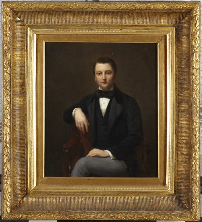 Portret van Eduard van der Oudermeulen door Cornelis Kruseman