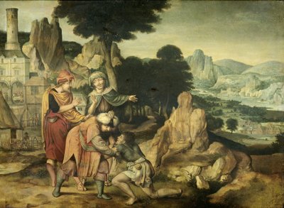 Parabel van de verloren zoon door Cornelis Massijs