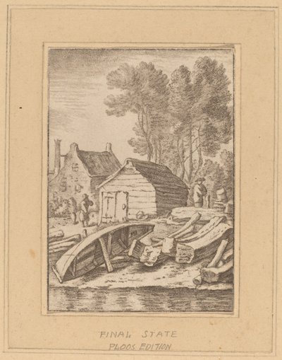 Scheepswerf, 1761, gepubliceerd 1765 door Cornelis Ploos van Amstel