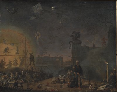 De visie van het zondagse kind door Cornelis Saftleven