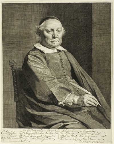 Lieven van Coppenol door Cornelis Visscher