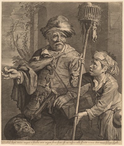 De Verkoper van Rattenvergif door Cornelis Visscher