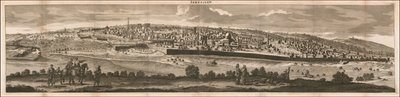 1698 gezicht op Jeruzalem door Cornelis De Bruyn door Cornelis de Bruijn