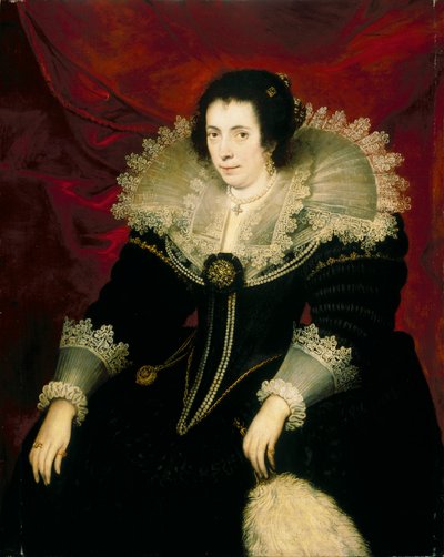 Een vrouw door Cornelis de Vos