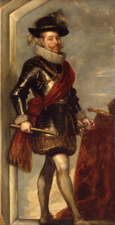 Koning Filips III van Spanje door Cornelis de Vos