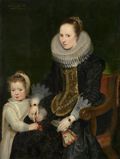 Moeder en kind door Cornelis de Vos