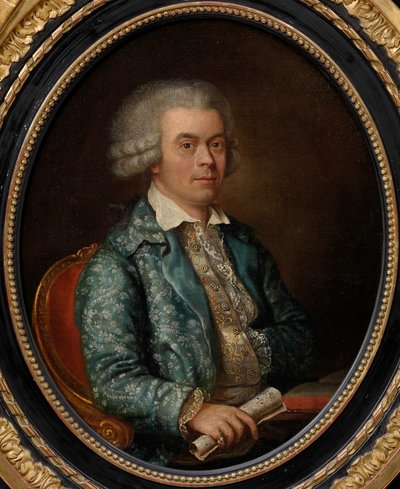 Portret van de componist André Ernest Modeste Grétry 1741-1813, ca. 1786-88 door Cornelis van Cuylenburgh