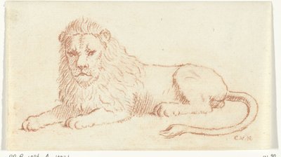 Leeuw door Cornelis van Noorde