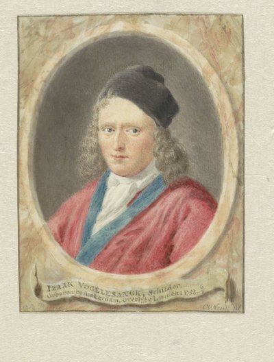 Portret van Izaak Vogelensanck door Cornelis van Noorde