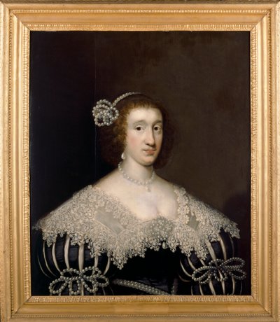 Onbekende Dame door Cornelius Janssen van Ceulen