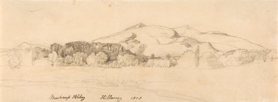 Muckross Abbey, Killarney door Cornelius Varley