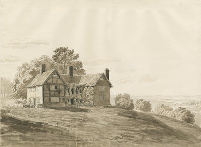 Patshull Park - Lodge door Cornelius Varley