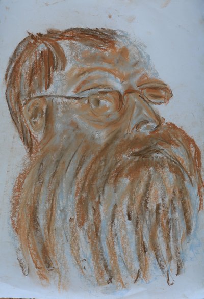 Baardige man door Cosima Duggal