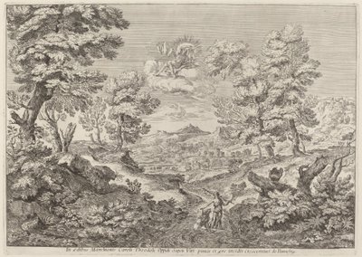 Apollo en een Nimf die een Leeuw Leiden door Crescenzio Onofri