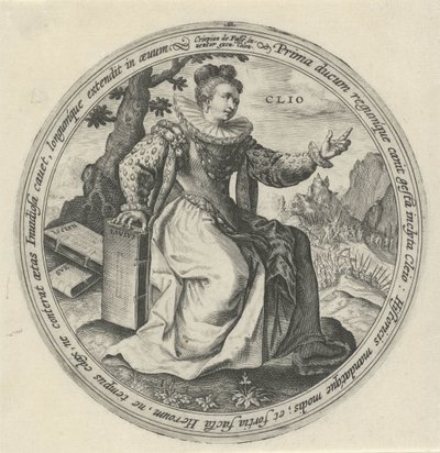 Clio door Crispijn van de Passe (I)