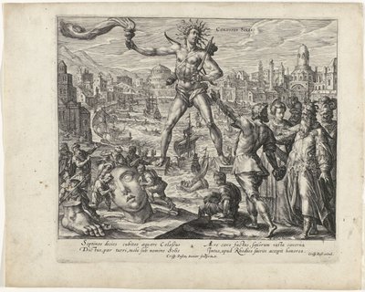 Kolos van Rhodos door Crispijn van de Passe (II)