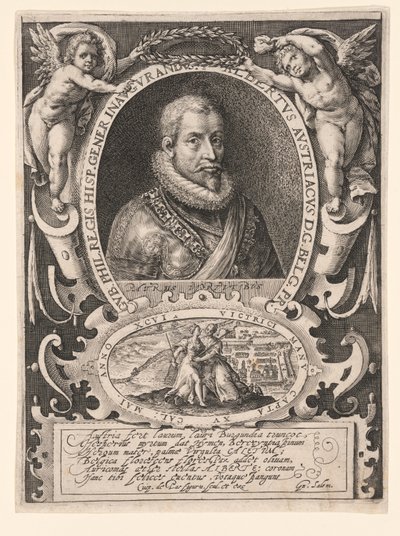 Aartshertog Albert van Oostenrijk door Crispijn van de Passe I
