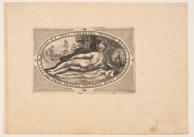 Juno, van Goden en Godinnen door Crispijn van de Passe I