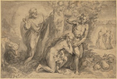 De zondeval van de mens door Crispijn van den Broeck