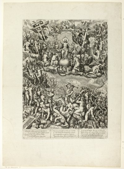Het Laatste Oordeel door Crispin van den Broeck