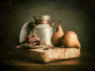 Rustieke peren en chocolade door Cristiano Giani