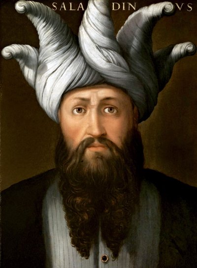 Portret van Saladin, 1566-68 door Cristofano dell Altissimo