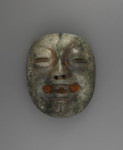 Hanger in de vorm van een masker door Culture Olmec