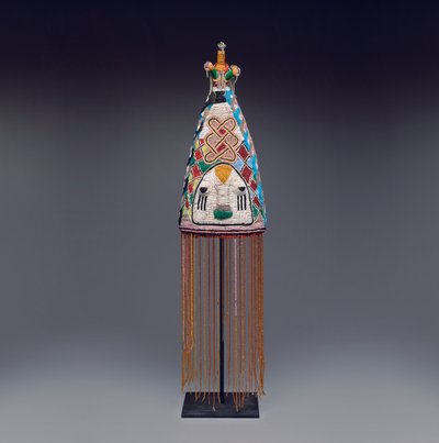 Koninklijke kroon (ade) door Yoruba Culture