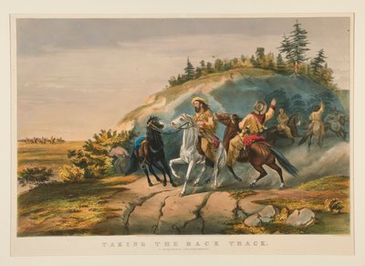 De Terugweg Nemen / Een Gevaarlijke Buurt door Currier and Ives