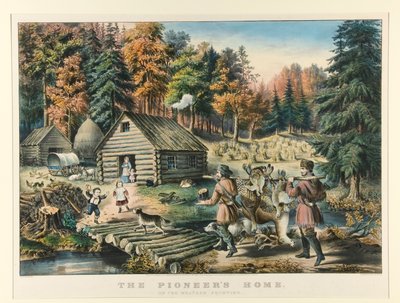 De pionier door Currier and Ives