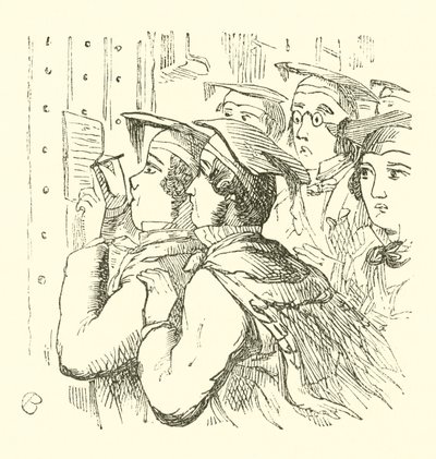 College examenlijst door Cuthbert Bede
