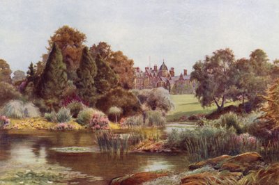 Het meer in de Westtuin, Sandringham door Cyril Ward