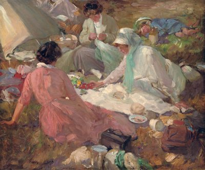 De picknick door Cyrus Cuneo