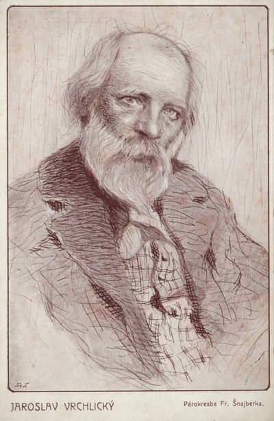 Jaroslav Vrchlicky (1853-1912), Tsjechische dichter door Czech School