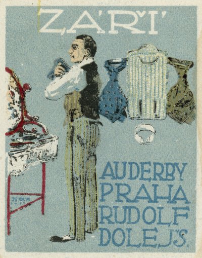 September. Au Derby Rudolf Dole mode, Praag door Czech School