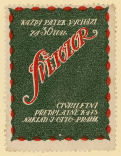 Svetozor Magazine door Czech School