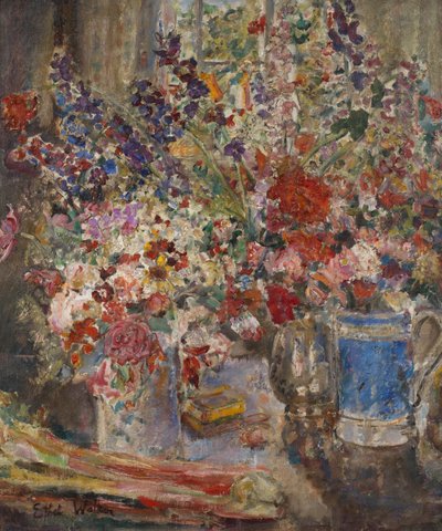 Bloemenstuk nr. 4, ca. 1928-29 door Dame Ethel Walker