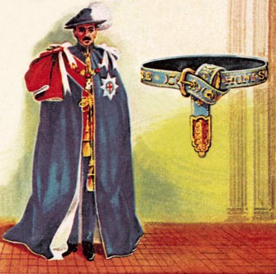 Lid van de Nobele Orde van de Kousenband door Dan Escott