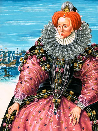 Koningin Elizabeth - De Krijgerkoningin door Dan Escott