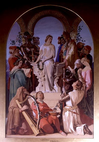 De Geest van Ridderlijkheid door Daniel Maclise