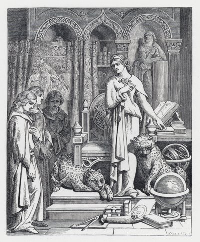 Illustratie voor Tennyson