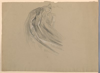 Studiestof voor "Een Magdalena" door Daniel Huntington