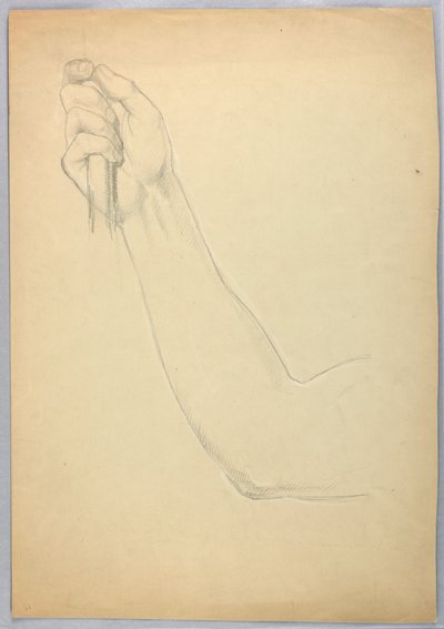 Tekening, Studie voor duplicaat van "C, 1850 door Daniel Huntington