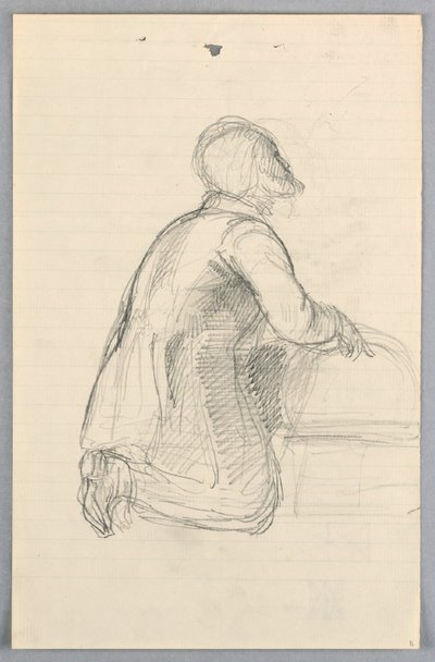 Tekening, Studie voor "Wetenschappelijke Groep", 1858 door Daniel Huntington