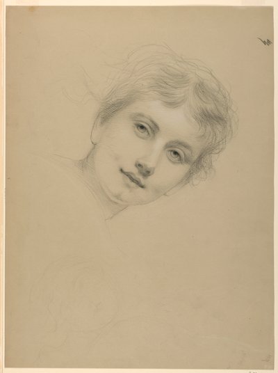 Tekening, Studie voor De Nationale Ac, 1887 door Daniel Huntington