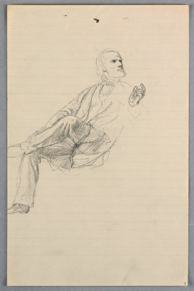 Studie voor "Wetenschappelijke Groep" door Daniel Huntington