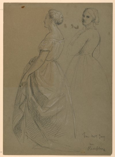 Studie van Mevrouw Jay voor "The Republican Court" (Lady Washington